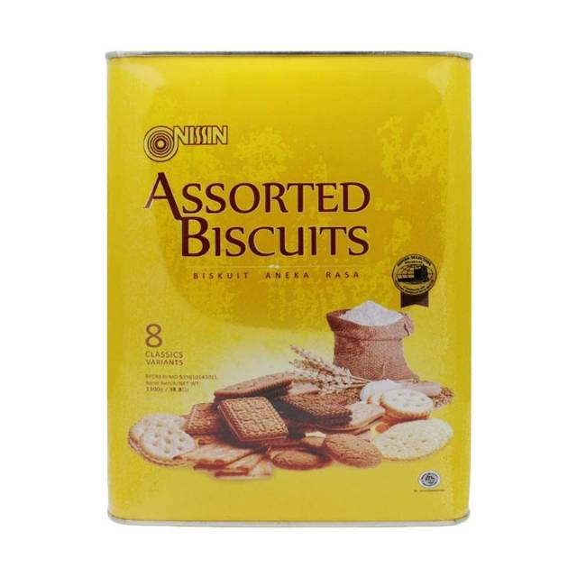 Nissin Assorted Biscuits (1100 g) Shopee Philippines