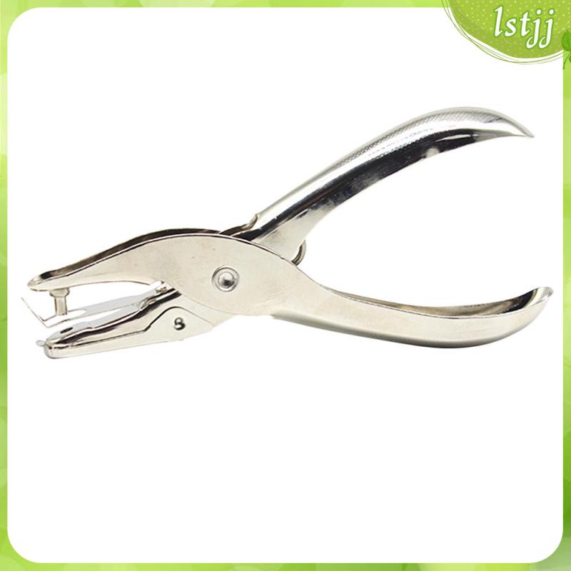 1 Hole Punch, 3mm / 6mm Single Holes, Hole Puncher, 8 Sheets Punch