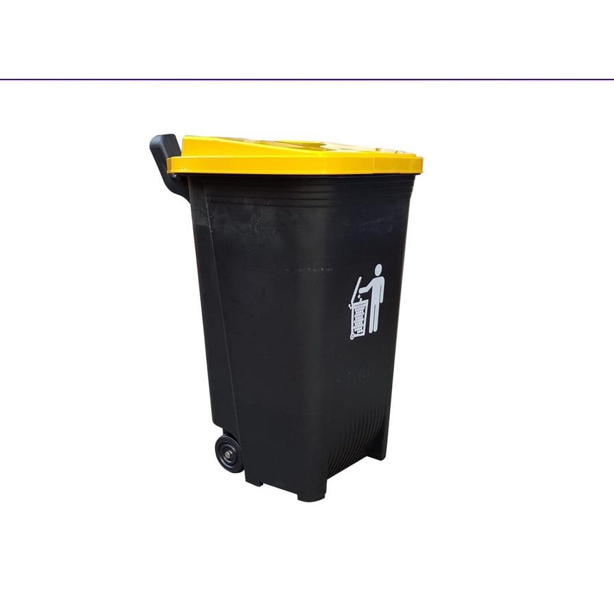 OROCAN Trash Bin/Can with Wheels and Lock 80L (Basurahan/ Garbage Bin) MAXIMUM OF 3 PCS per