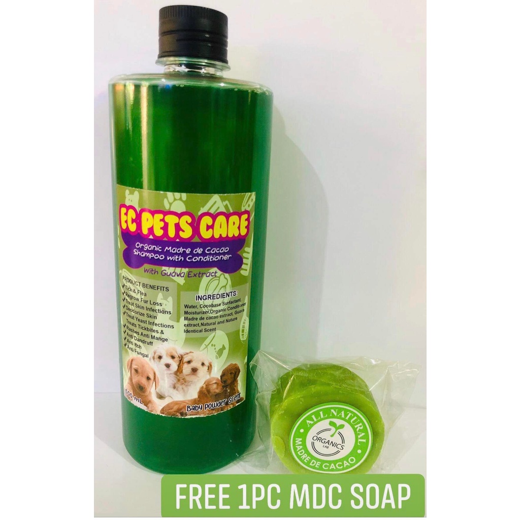 Madre de Cacao Shampoo & Conditioner with Guava Extracts 500ml with 1