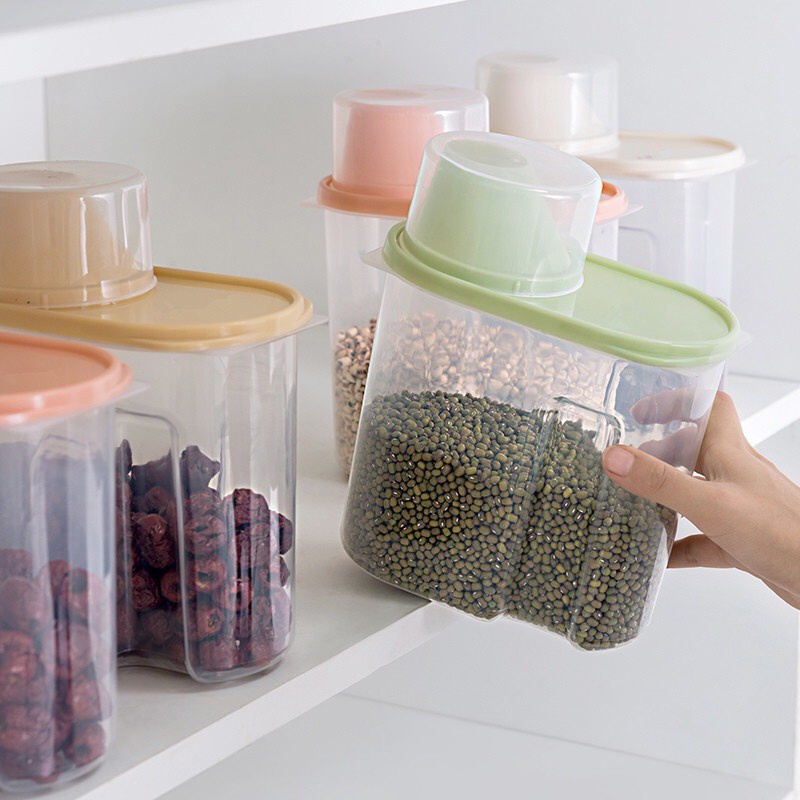 Kitchen Food Storage Container Kitchen Container Food Box Rice Dried Food Cereal Flour Storage