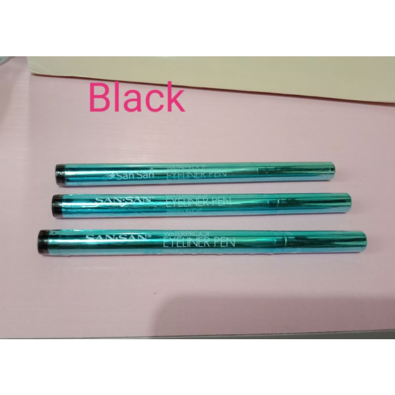Hbc SanSan Eyeliner Pen Waterproof Black Shopee Philippines