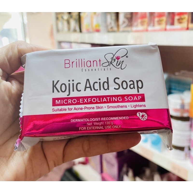 Kojic Acid Micro Exfoliating Soap 135g for Acne Prone Skin Lightens