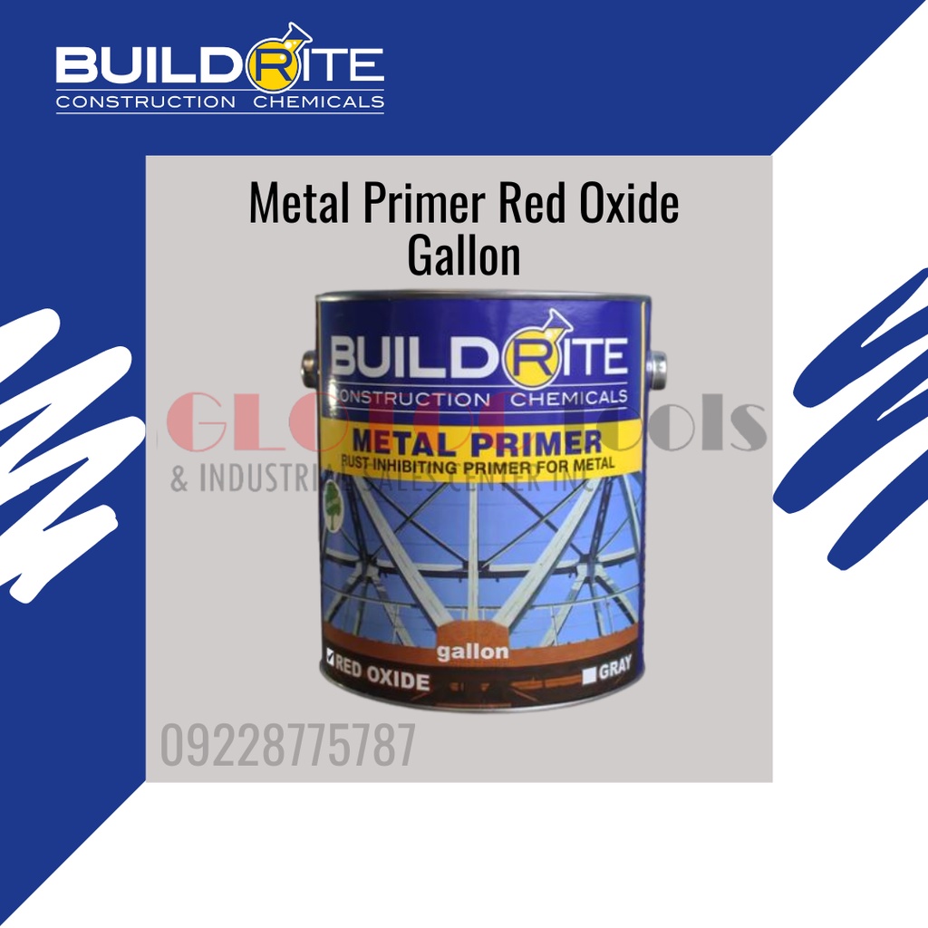BUILDRITE METAL PRIMER (Gallon) Shopee Philippines