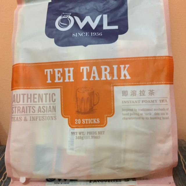 Owl Milk Tea Teh Tarik Shopee Philippines