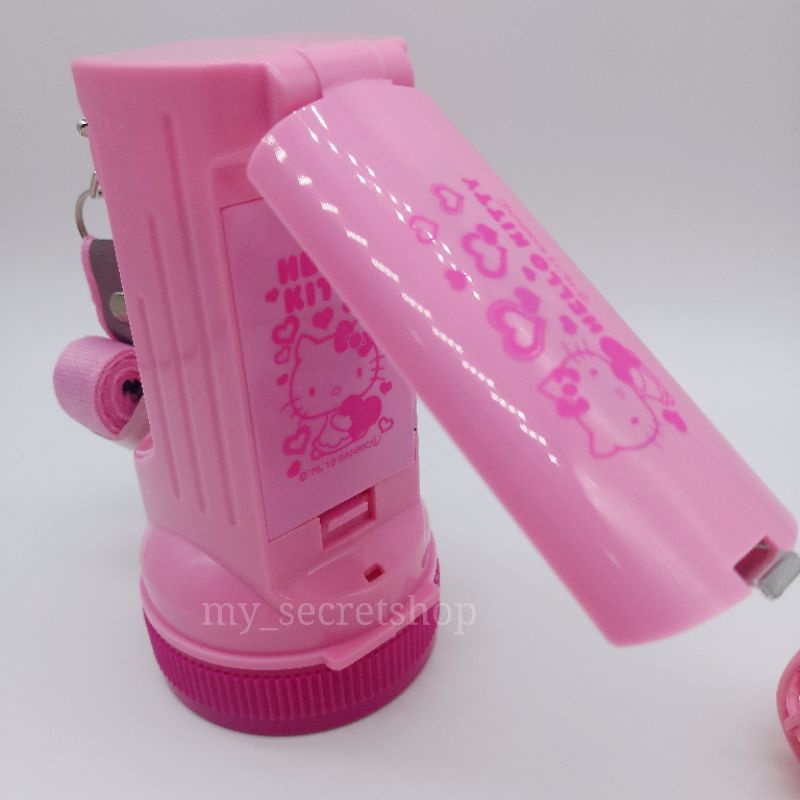 Hello Kitty Dualpurpose Flashlight Small Table Lamp Torchlight