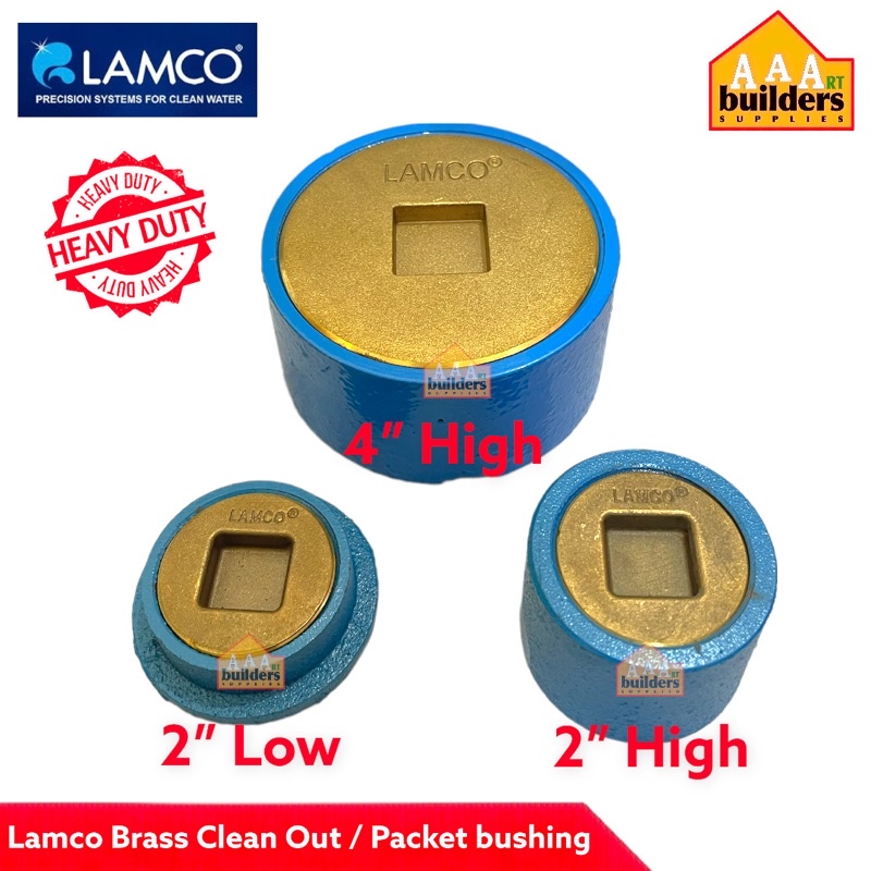 Lamco Brass Clean Out High / Packet Bushing (Same With Jameco / Jaman