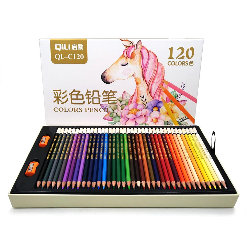 Qili [ C108/C120 ] Artist Quality Professional Premium Colored Pencil