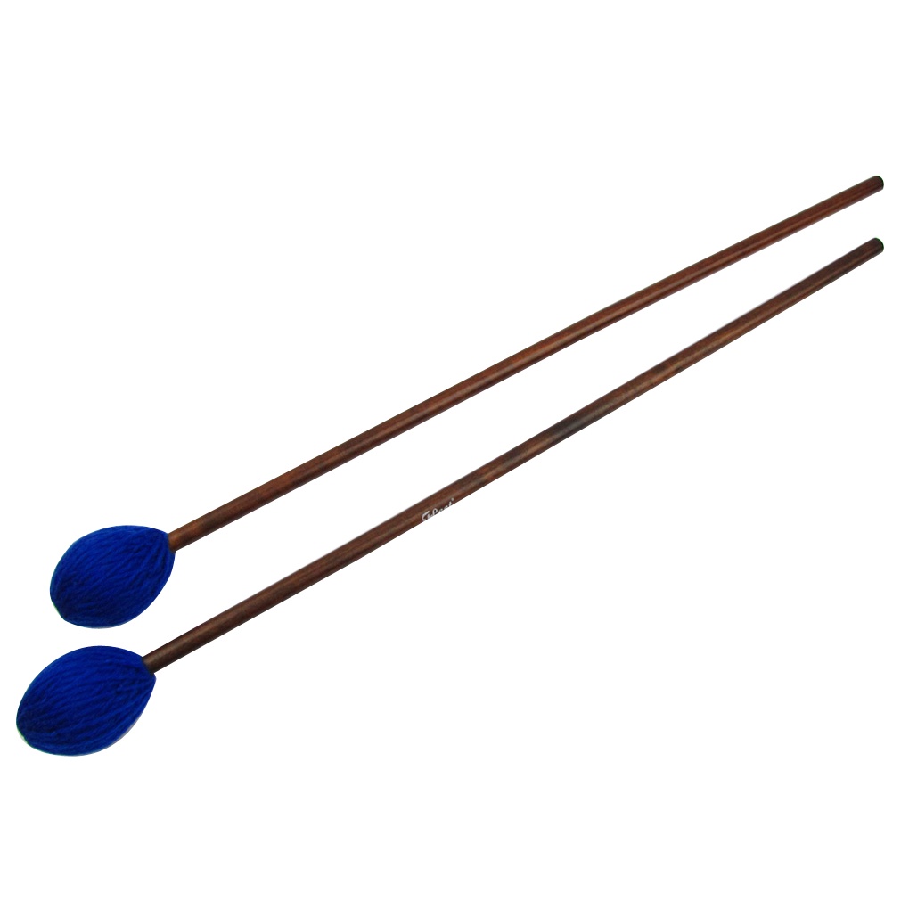 NEW Pair of Xylophone Marimba Mallets Drumsticks Light Soft Head Blue