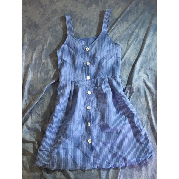 button down blue dress Shopee Philippines