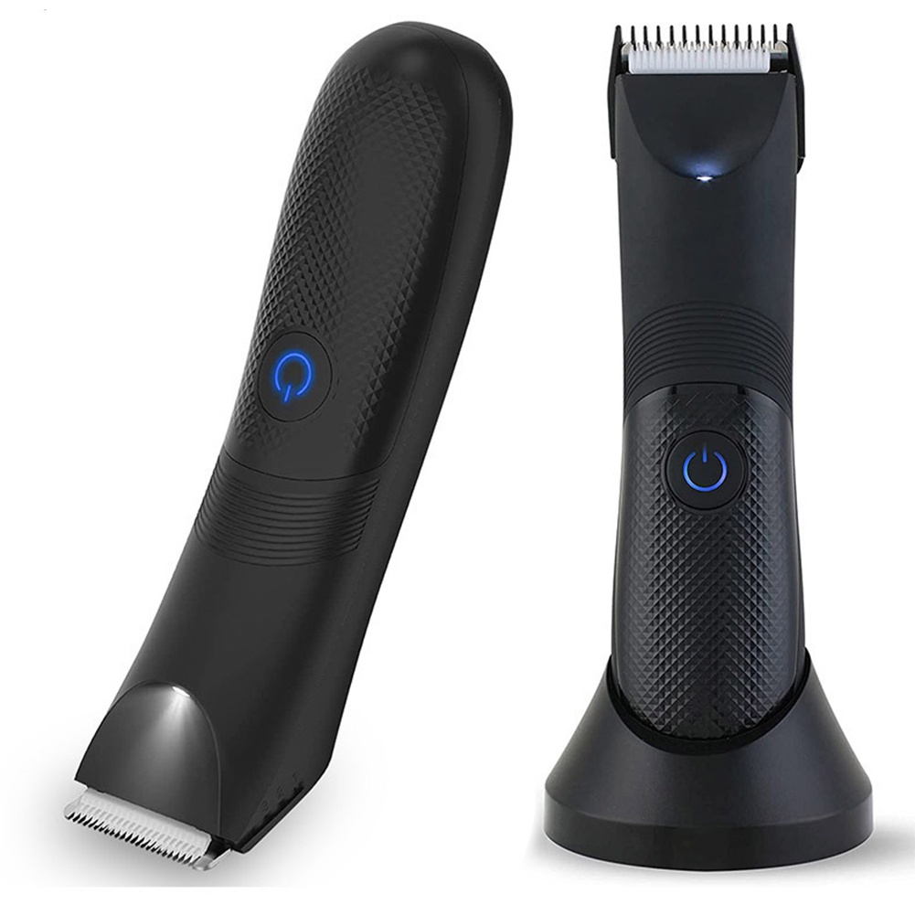 Professional Electric Groin Hair Trimmer Men's Pubic Hair Trimmer Body