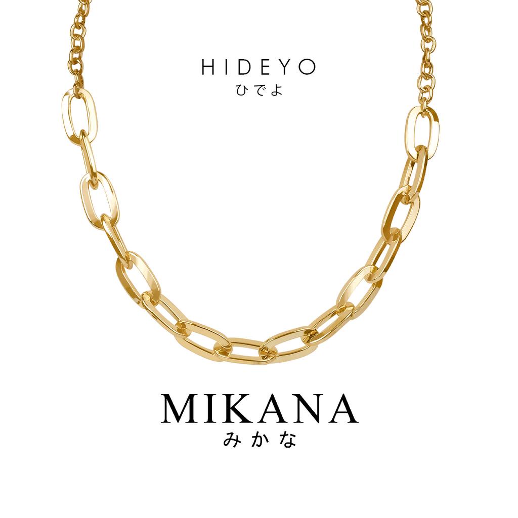 Mikana Chainholics Gold Plated Hideyo Link Chain Necklace for women