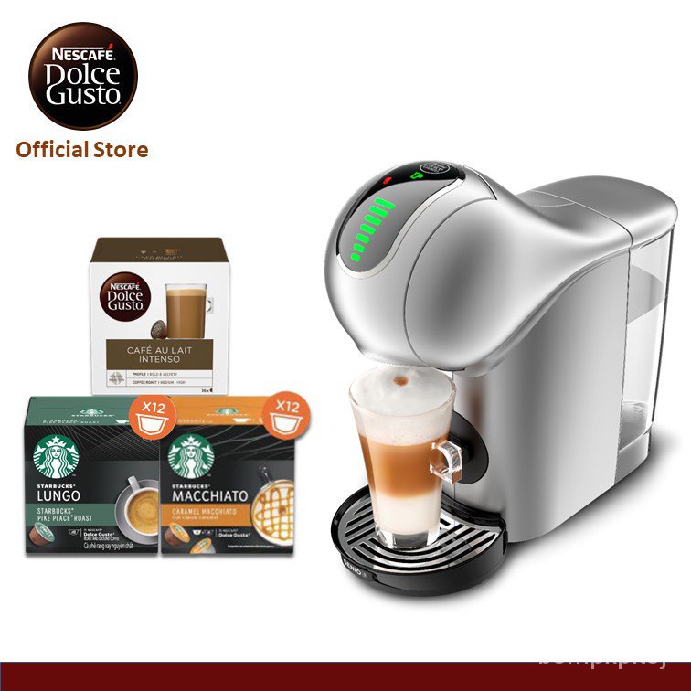 CODNescafe Dolce Gusto Genio S Touch Silver Automatic Coffee Machine W
