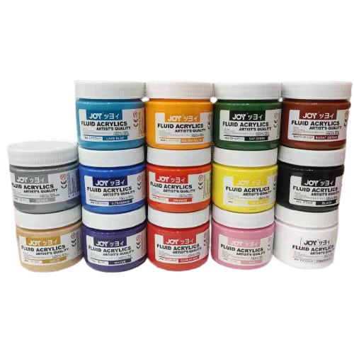 Fluid Acrylic paint 100ml per piece [Joy] Shopee Philippines