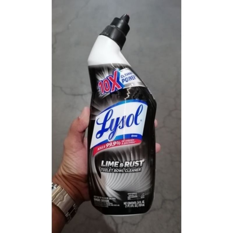 lysol toilet bowl cleaner Lysol Toilet Bowl Cleaner Lime & Rust 709ML Shopee Philippines