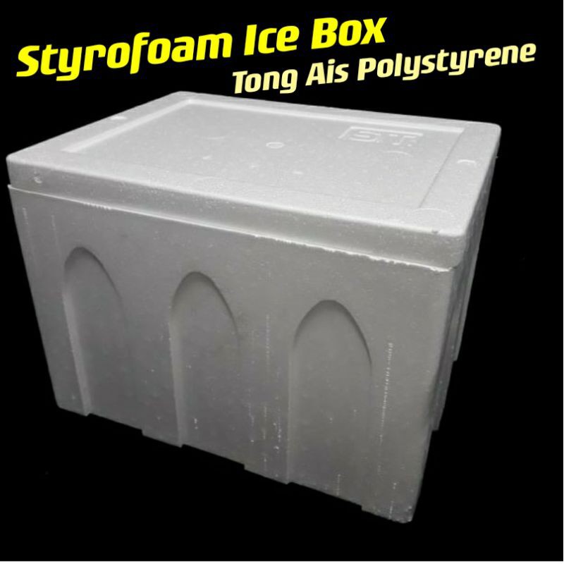 Styrofoam Ice Box / Kotak Polystyrene Putih & Tebal / Cooler Box