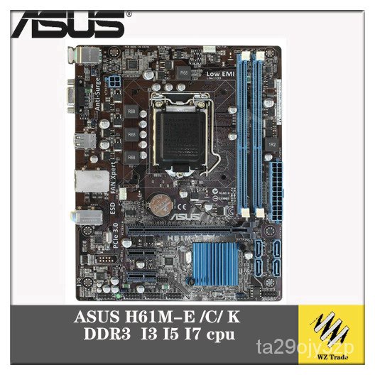 ASUS H61ME C K motherboard board LGA 1155 DDR3 mainboard support I3 I5