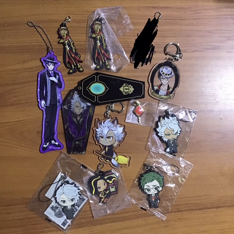 Disney TwistedWonderland Game Acrylic/Rubber Keychains Shopee