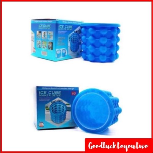 GSDPKSilicone ice Bucket ice cube maker genie Ice cube mold Shopee