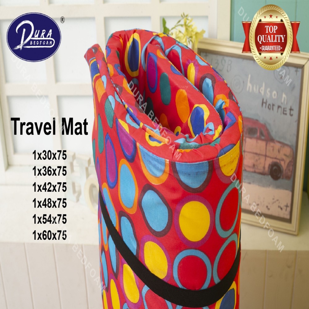 Foam Travel Mattres AFFORDABLE SINGLE BED FOAM (1x36x75) Foldable