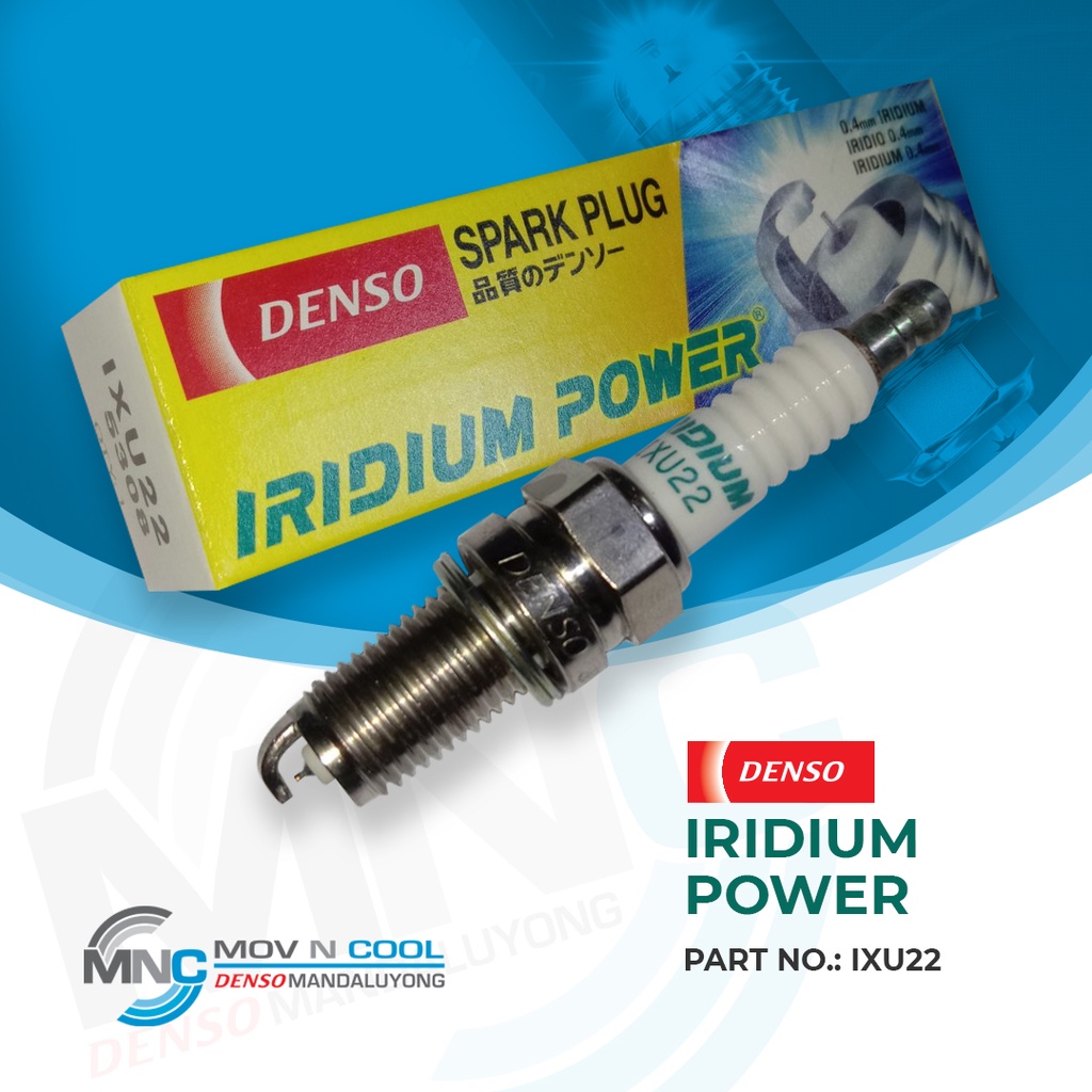 Denso Iridium spark plug for Suzuki ertiga 2013 (IXU22) 1pc Shopee