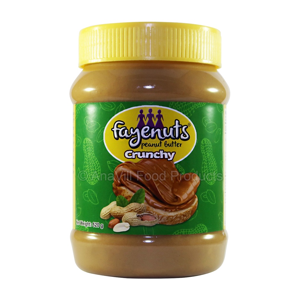 Fayenuts Peanut Butter (Crunchy, 520g) Shopee Philippines