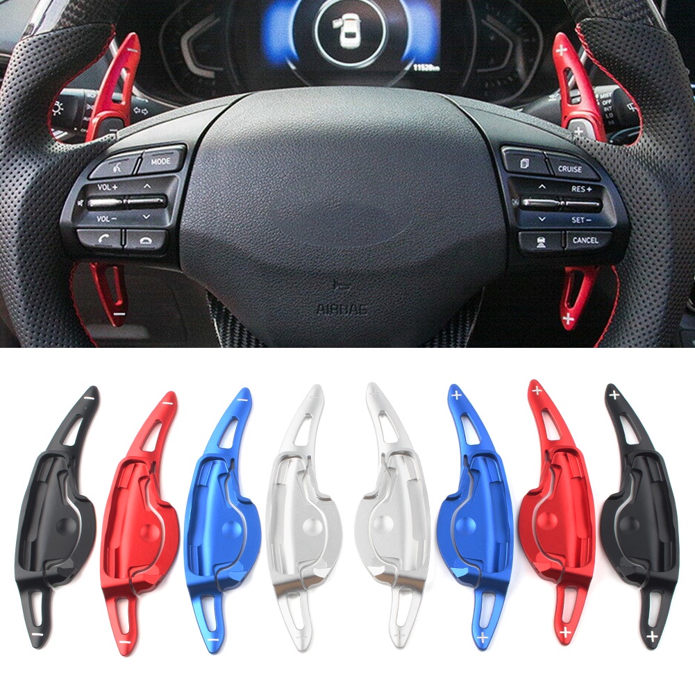 Steering Wheel DSG Shift Paddle Extension Shifter Sticker For Hyundai