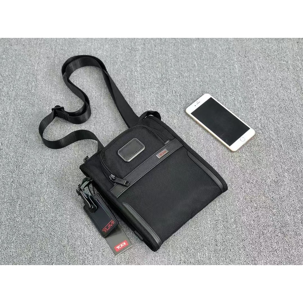 【Shirely.ph】【Ready Stock】TUMI Men's Vertical Ballistic Nylon Shoulder