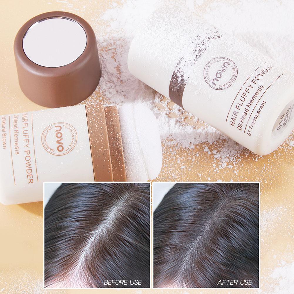 Nova Hair Shadow Powder Fluffy Hair Oil Control Repair Hairline Loose Powder Hair Concealer
