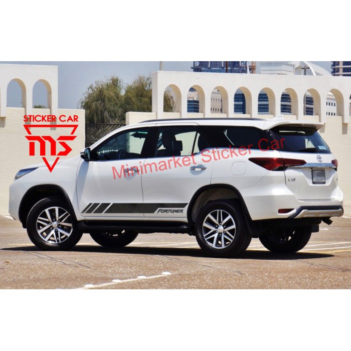 Fortuner STICKER Car STICKER TOYOTA FORTUNER TRD LIST Side BODY