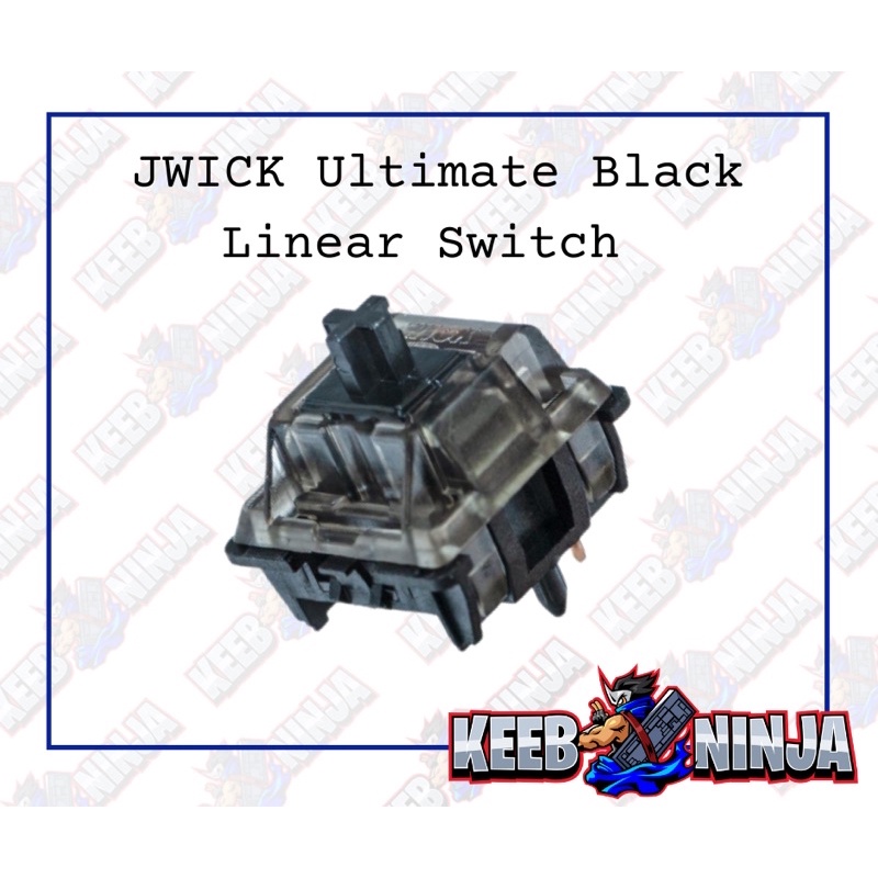 JWICK/JWK Ultimate Black Linear Switch (10 pcs) Shopee Philippines