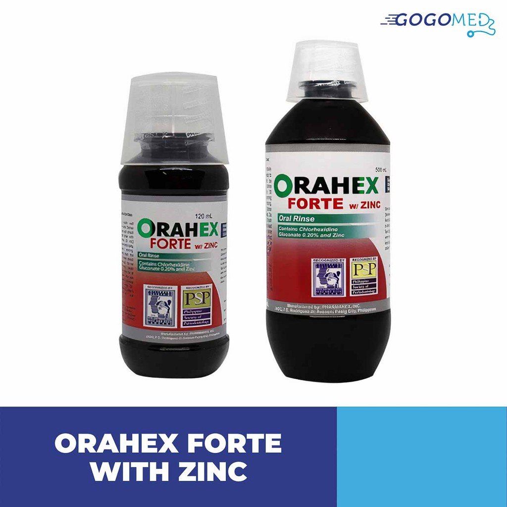 oral care ♨Orahex Forte with Zinc Dental Oral Rinse Mouthwash (with