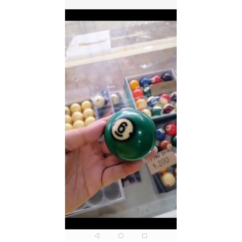 USED ORIGINAL BILLIARD BALLS ( BALL 1 TO 15) / ORIGINAL/ BILLIARD