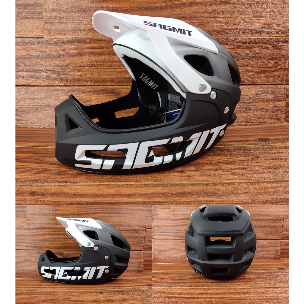 Sagmit RSPRO Fullface MTB Helmet Detachable Chin Guard Cycling Mountain