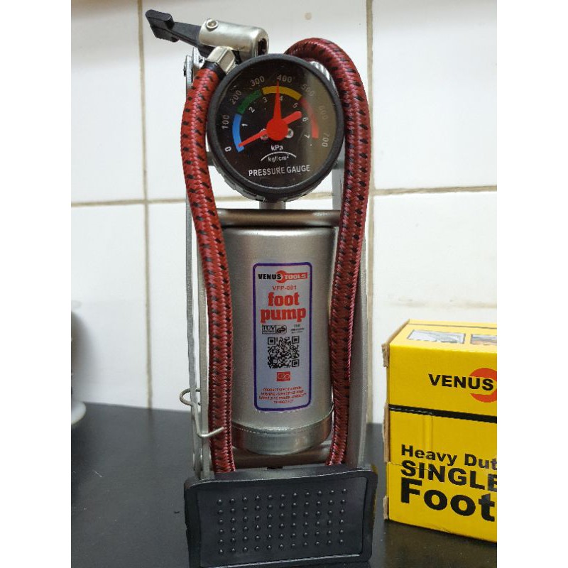 Venus Single Barrel Foot Pump Shopee Philippines