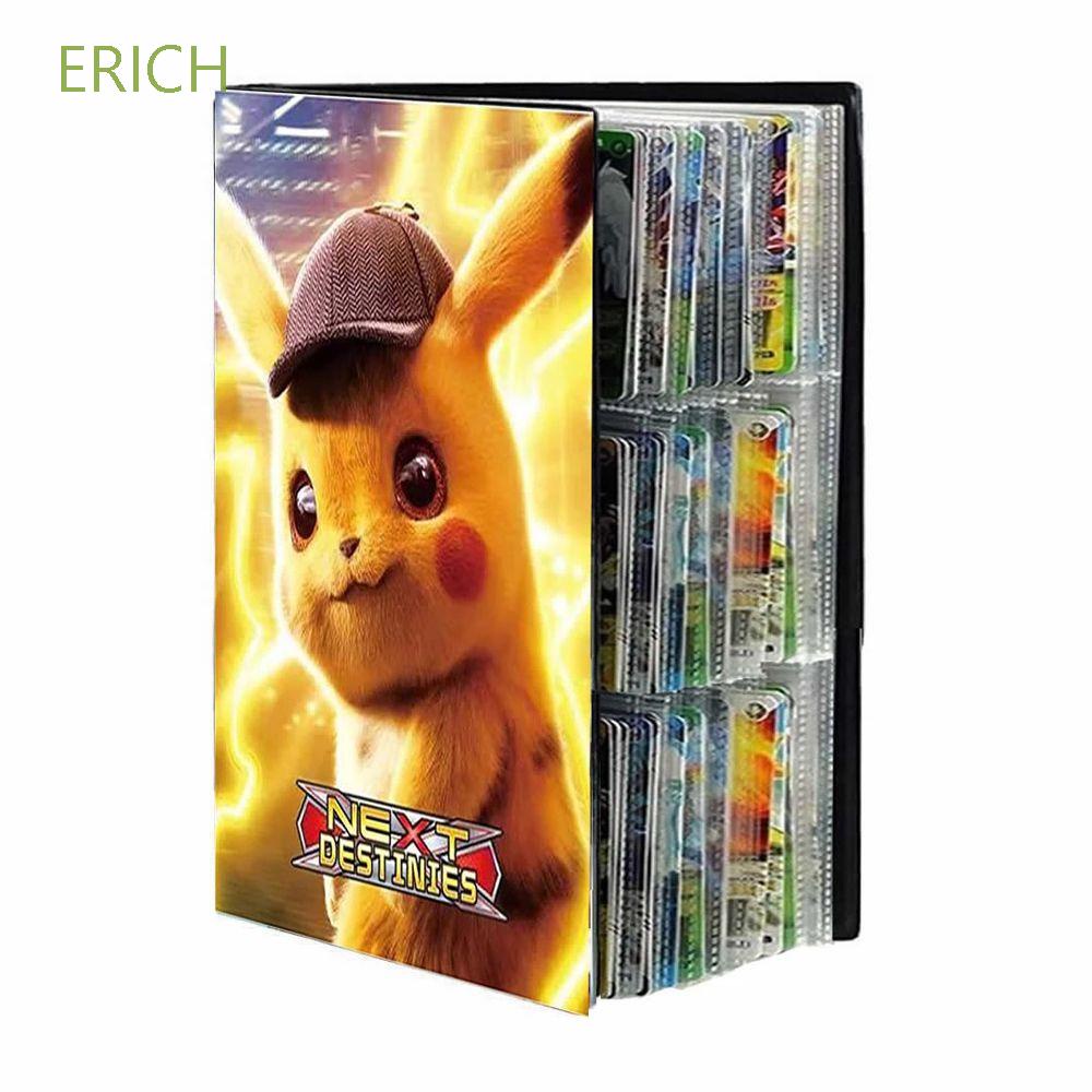 ERICH Pokemons Toys Pikachu Bluesky Cover Toy Gift Pokemon Card Pokemon