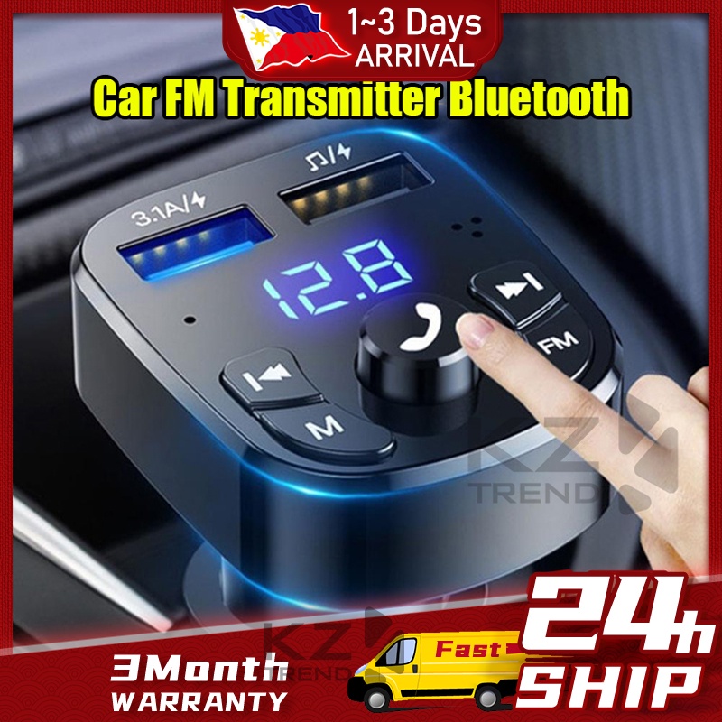 Car Charger Bluetooth Receiver Car Bluetooth 3.1A Dual USB Car Charger