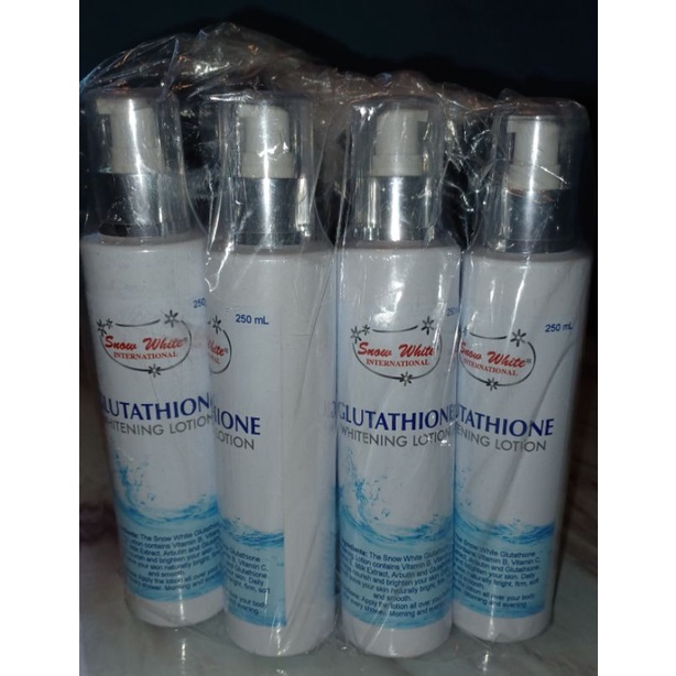 Authentic Snow White International Glutathione Whitening Lotion