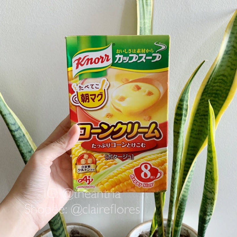 Ajinomoto Knorr Cup Soup Corn Cream Shopee Philippines