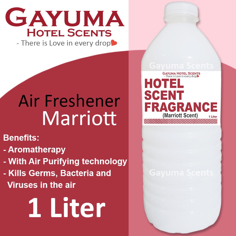 Gayuma MARRIOTT 1 Liter Premium Hotel Scents for Humidifier Diffuser