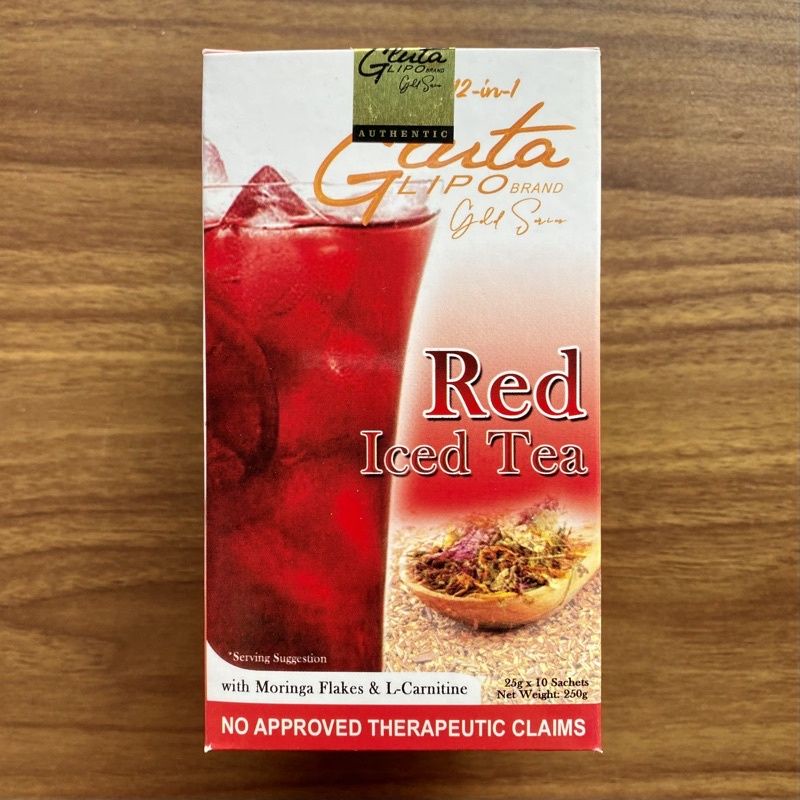 GLUTA LIPO RED ICED TEA Shopee Philippines