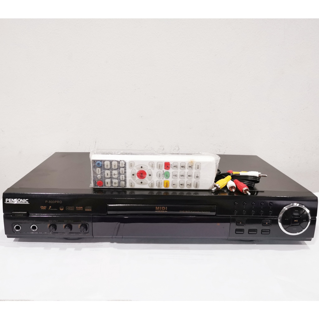 Pensonic MultiDVD Player P800PRO Karaoke Player Free Songbook CD Shopee Philippines