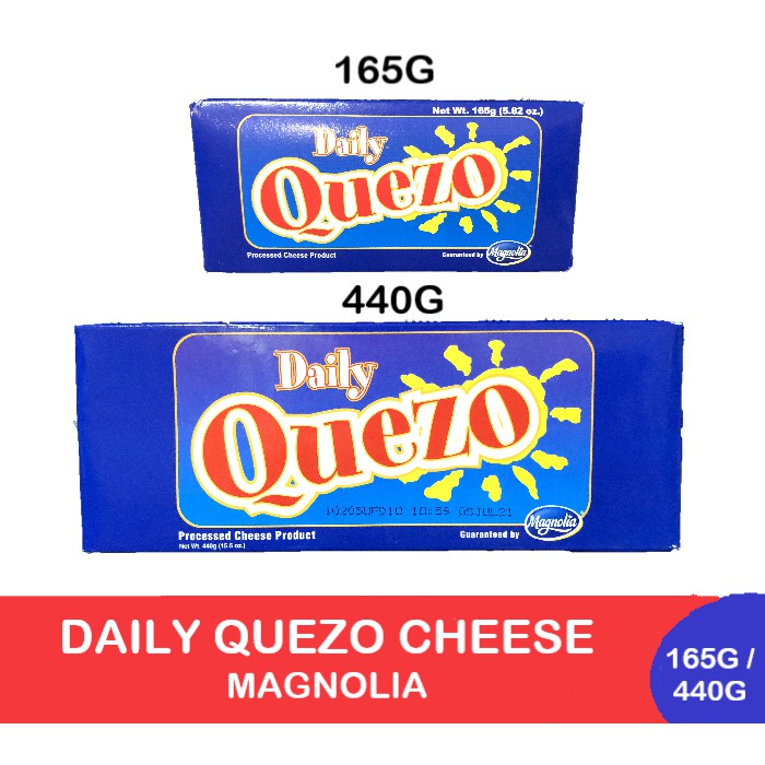 Daily Quezo Cheese 430G & 160G Shopee Philippines
