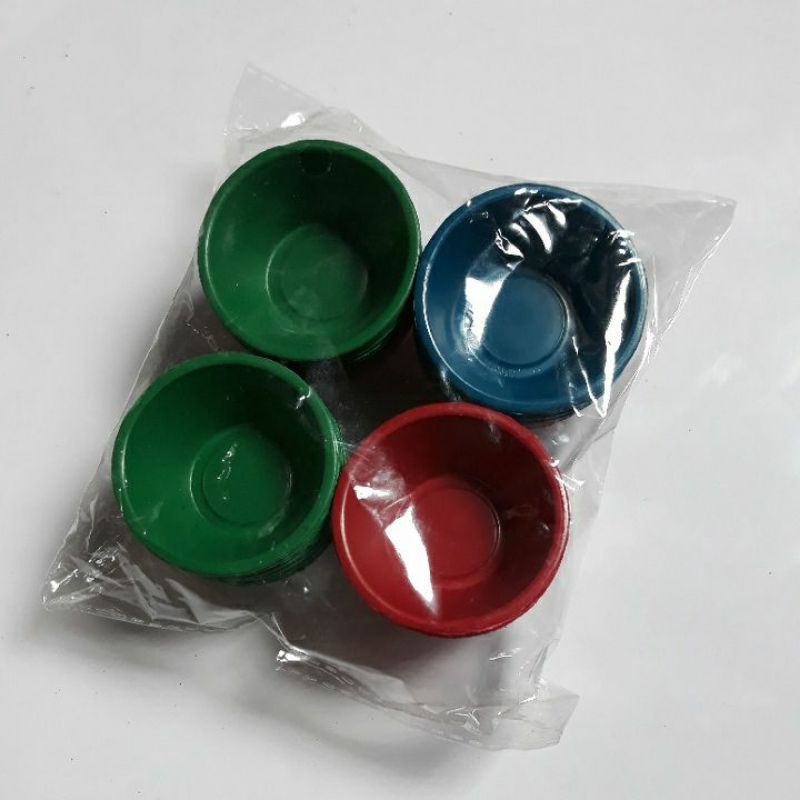 Puto/Kutsinta Mold Plastic Cup Set Of 1kgPack Assorted Color Shopee