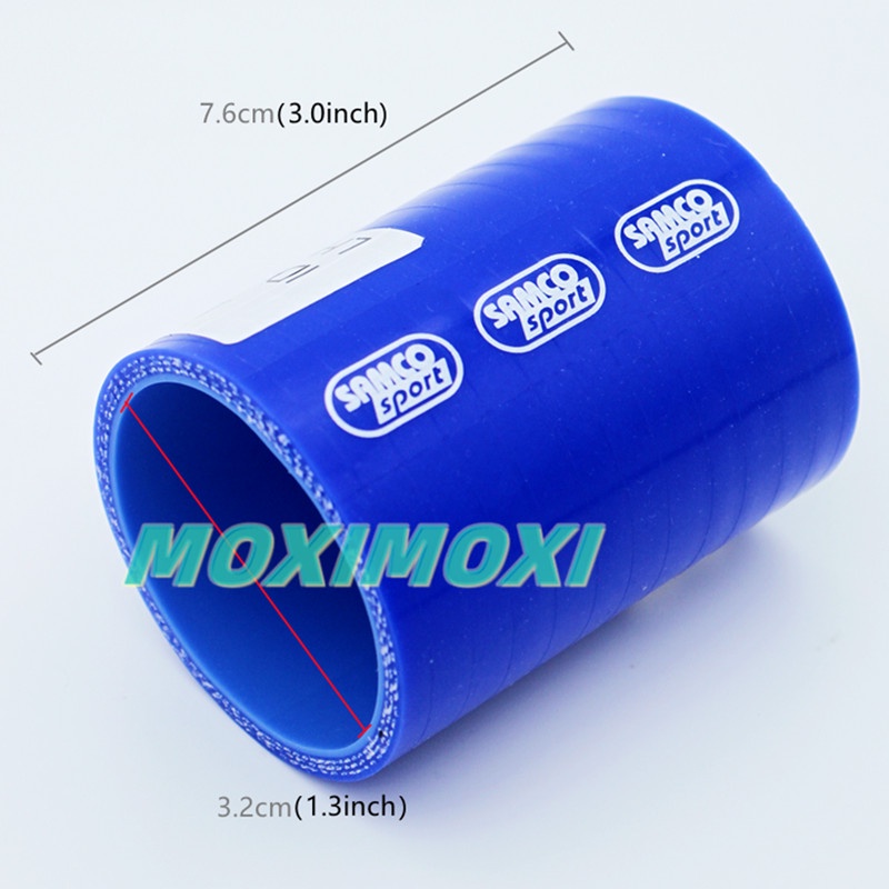 SAO 0 Degree Cold Air Intake Induction Pipe Ducting Hose Straight Constant Diameter Silicone