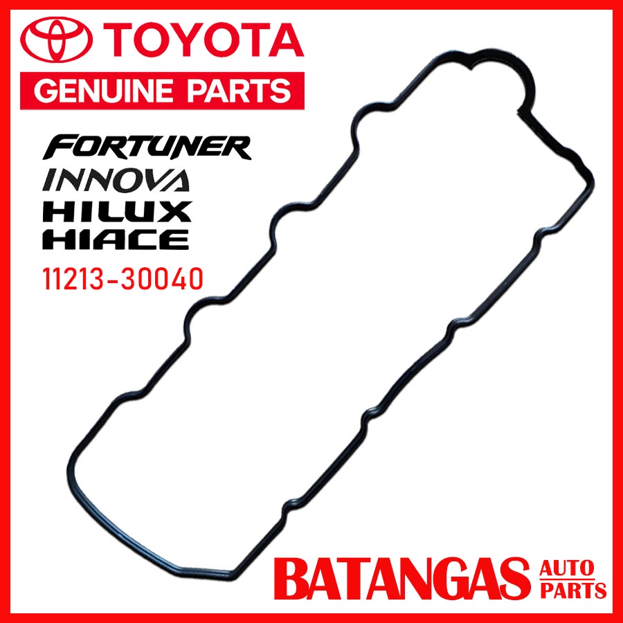 GENUINE VALVE COVER GASKET Toyota Innova Fortuner Hilux Hiace DSL 2004