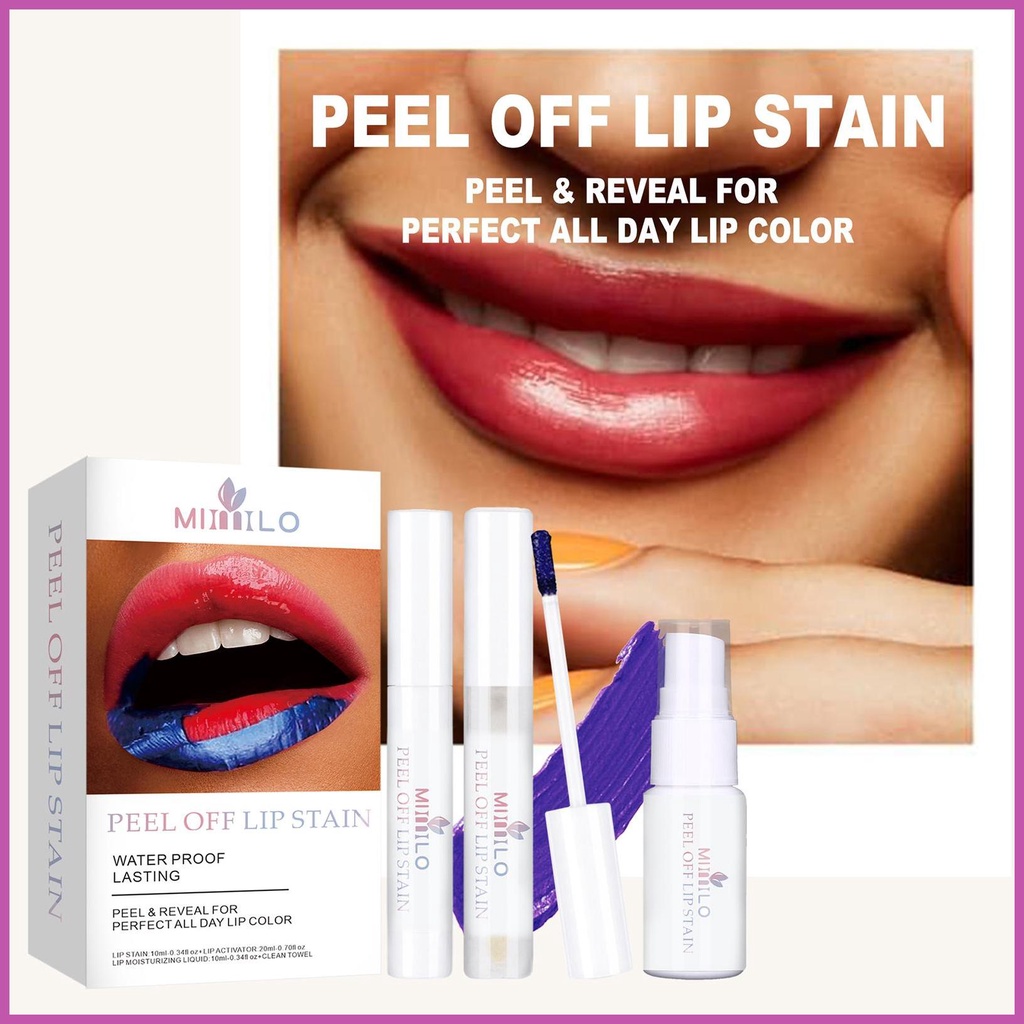 Long Lasting Lipstick Waterproof Lipstick Peel Off Lip Stain Lip Stain
