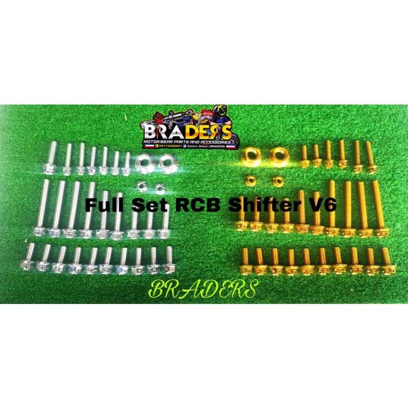 Full Set Gold Bolts RCB Shifter V6 Shopee Philippines