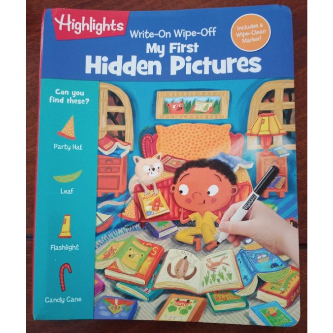 Highlights WriteOn WipeOff My First Hidden Pictures Shopee Philippines