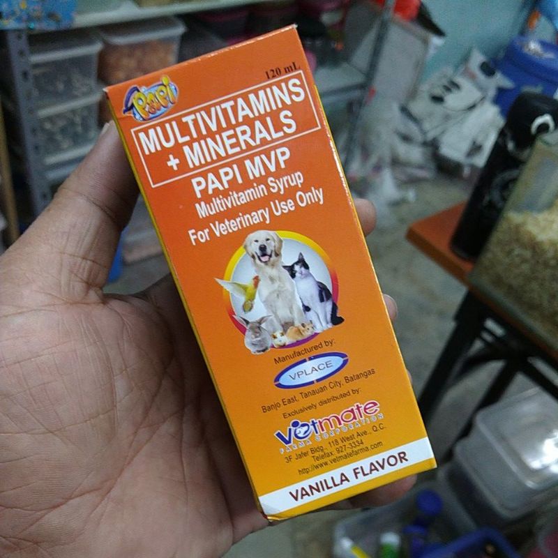 (SO) Papi MVP Multivitamins + Minerals Syrup (120ml) Shopee Philippines